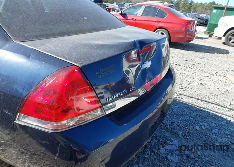 2009 Chevrolet Impala Ls из США, поврежденный, VIN 2G1WB57K391224978